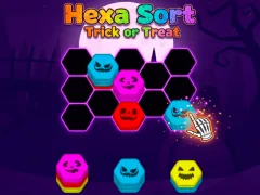 Žaidimas Hexa Sort Trick or Treat internete