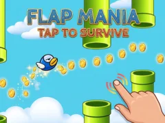 Žaidimas Flap Mania Tap to Survive internete