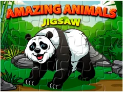Žaidimas Amazing Animals Jigsaw internete