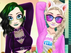 Žaidimas Princess Ella Soft vs Grunge internete