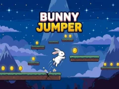 Žaidimas Bunny Jumper internete