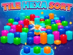 Žaidimas Tile Hexa Sort internete