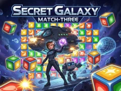 Žaidimas Secret Galaxy Match-three internete