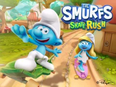 Žaidimas The Smurfs Skate Rush internete