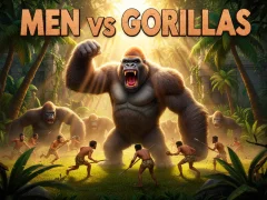 Žaidimas Men Vs Gorillas internete