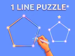 Žaidimas 1 Line Puzzle internete