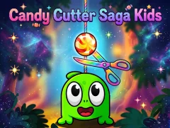 Žaidimas Candy Cutter Saga Kids internete