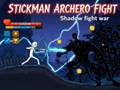 Žaidimas Stickman Archero Fight: Shadow fight war internete