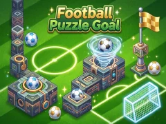 Žaidimas Football Puzzle Goal internete