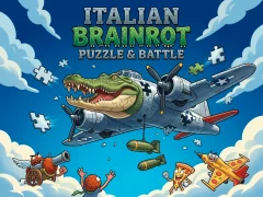 Žaidimas Italian Brainrot: Puzzle & Battle internete