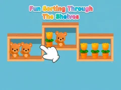 Žaidimas Fun Sorting Through The Shelves internete