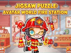Žaidimas Jigsaw Puzzle: Avatar World Fire Station internete