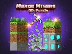 Žaidimas Merge Miners 3D Puzzle internete
