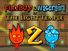 Žaidimas Fireboy & Watergirl 2 in Light Temple internete
