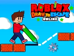 Žaidimas Roblox Draw to Escape Online internete