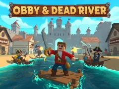 Žaidimas Obby & Dead River internete