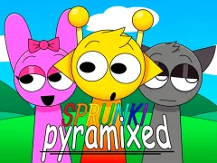 Žaidimas Sprunki Pyramixed internete
