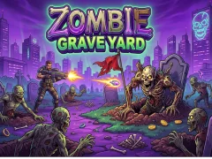 Žaidimas Zombie Grave Yard internete