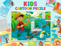 Žaidimas Kids Cartoon Puzzle internete