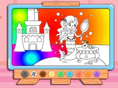 Žaidimas Coloring Book: Mermaid Makeup internete