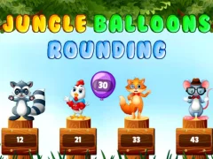 Žaidimas Jungle balloons rounding internete