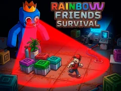 Žaidimas Rainbow Friends Survival internete