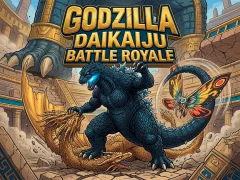 Žaidimas Godzilla Daikaiju Battle Royale internete