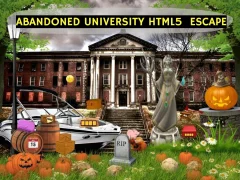 Žaidimas Abandoned University Html5 Escape internete