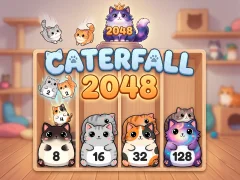 Žaidimas Caterfall 2048 internete