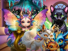 Žaidimas Mysterious Familiars Enchanted Bestiary internete