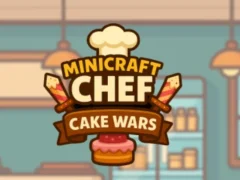 Žaidimas Minicraft Chef Cake Wars internete