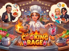 Žaidimas Cooking Rage internete