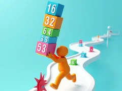 Žaidimas Cube Stack 2048 internete