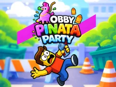 Žaidimas Obby Pinata Party internete