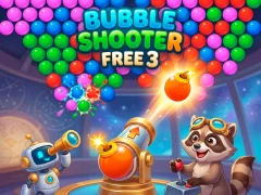Žaidimas Bubble Shooter Free 3 internete