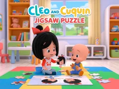 Žaidimas Cleo and Cuquin Jigsaw Puzzle internete