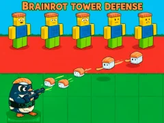 Žaidimas Brainrot Tower Defense internete