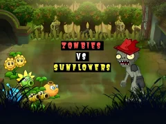 Žaidimas Zombies vs. Sunflowers internete