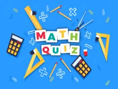 Žaidimas Math Quiz Game internete