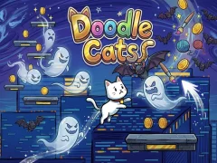 Žaidimas Doodle Cats internete