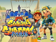 Žaidimas Subway Surfers Paris internete