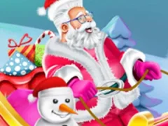 Žaidimas Design santas sleigh internete