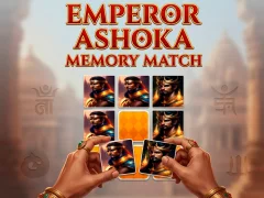 Žaidimas Emperor Ashoka Memory Match internete