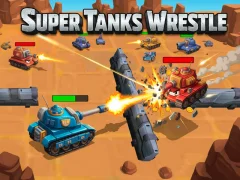 Žaidimas Super Tanks Wrestle internete