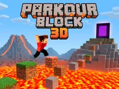 Žaidimas Parkour Block 3d internete