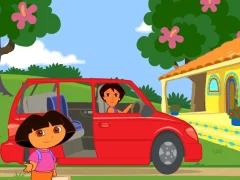 Žaidimas Dora The explorer Dora's Ride-Along City Adventure internete