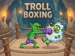 Žaidimas Troll Boxing internete