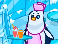 Žaidimas Penguin Cafe internete