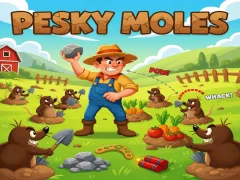 Žaidimas Pesky Moles internete