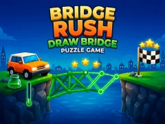 Žaidimas Bridge Rush - Draw Bridge Puzzle Game internete